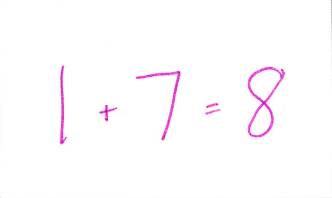 addition flash card addition flash card