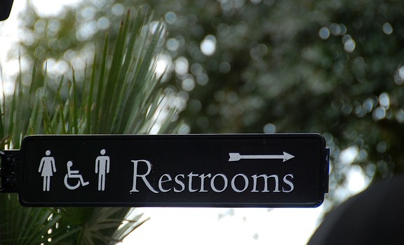 restroom sign restroom sign